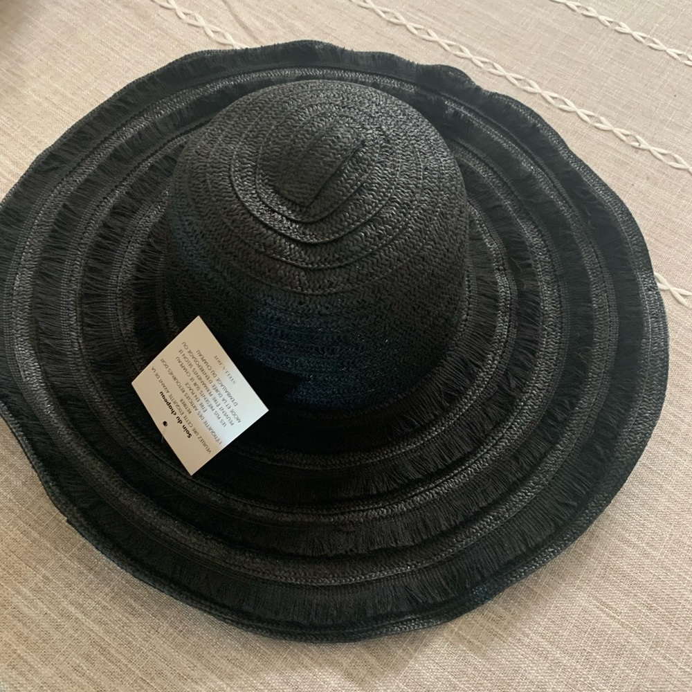 Stella & Dot Raffia Summer Hat - Picture 2 of 5